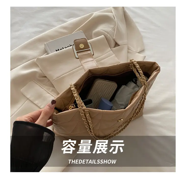 Chanel Style Rhombic Chain Bag Women 2024 — feature 8