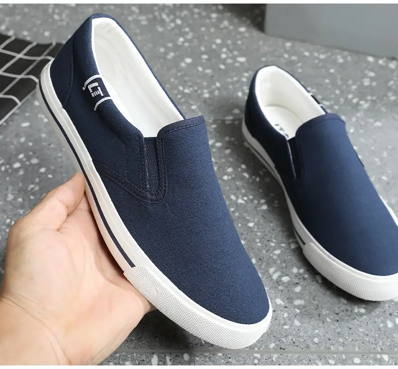 White Platform Canvas Shoes Women's Slip-on Canvas Shoes Student Shoes Women's Autumn Single-layer Shoes Women's Casual Shoes White Shoes — feature 14