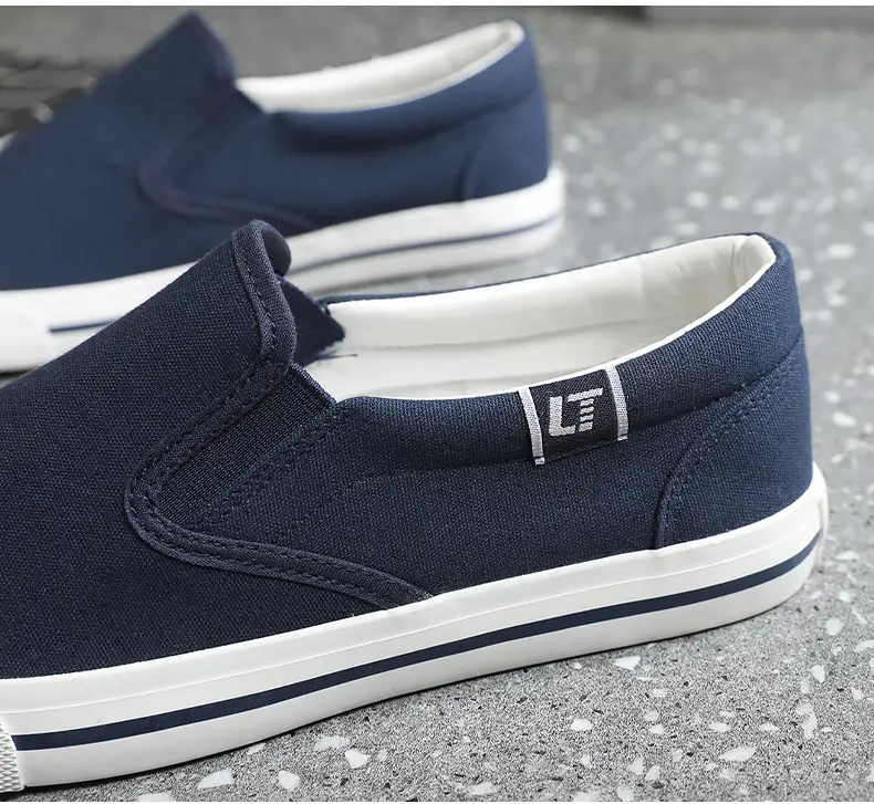 White Platform Canvas Shoes Women's Slip-on Canvas Shoes Student Shoes Women's Autumn Single-layer Shoes Women's Casual Shoes White Shoes — feature 15