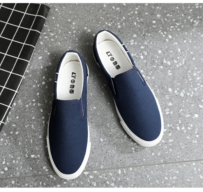 White Platform Canvas Shoes Women's Slip-on Canvas Shoes Student Shoes Women's Autumn Single-layer Shoes Women's Casual Shoes White Shoes — feature 16