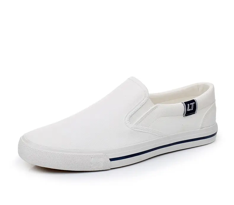 White Platform Canvas Shoes Women's Slip-on Canvas Shoes Student Shoes Women's Autumn Single-layer Shoes Women's Casual Shoes White Shoes — feature 17