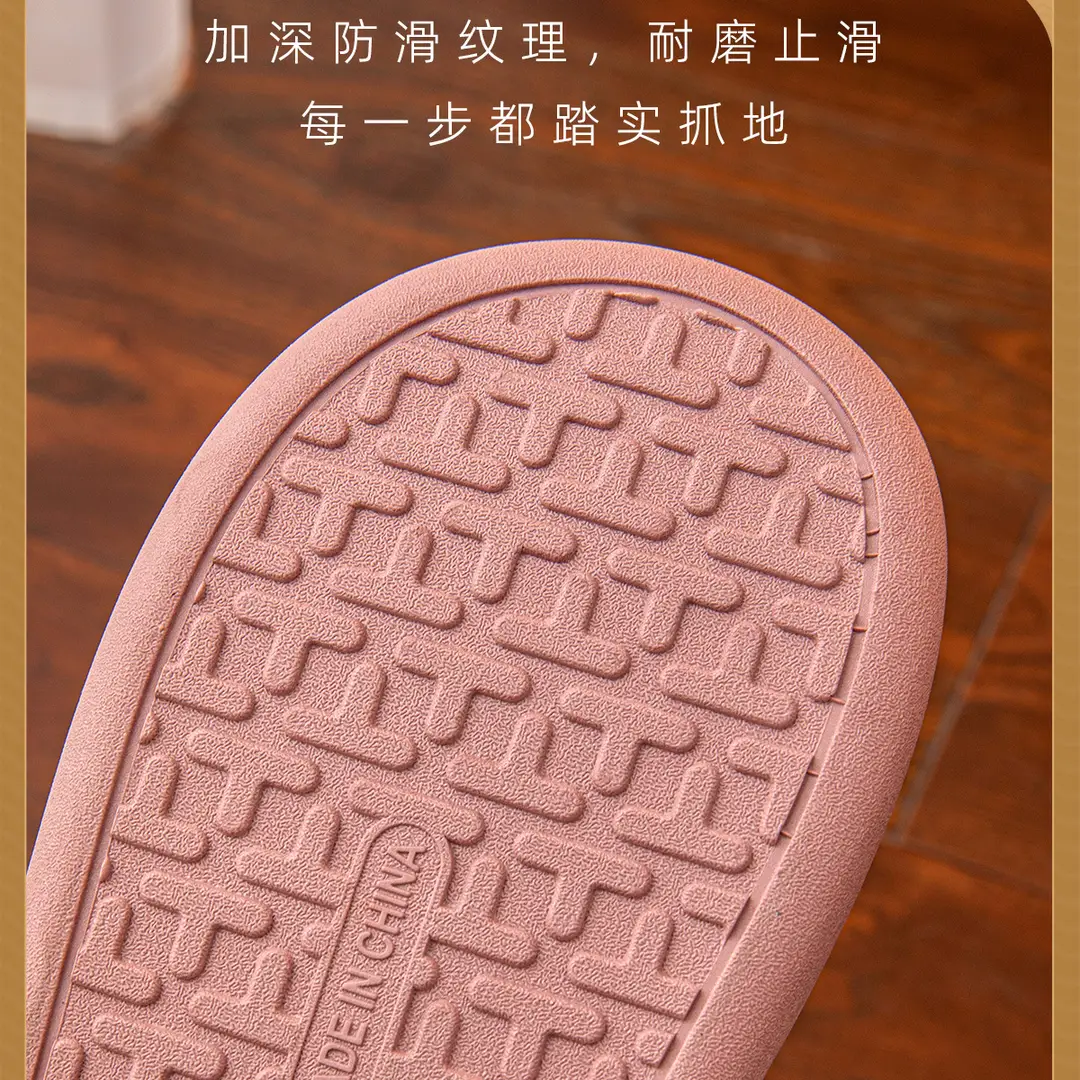 Lidani PU waterproof cotton shoes women's winter outdoor warm indoor home non-slip moon shoes lovers slippers men's wholesale — feature 10