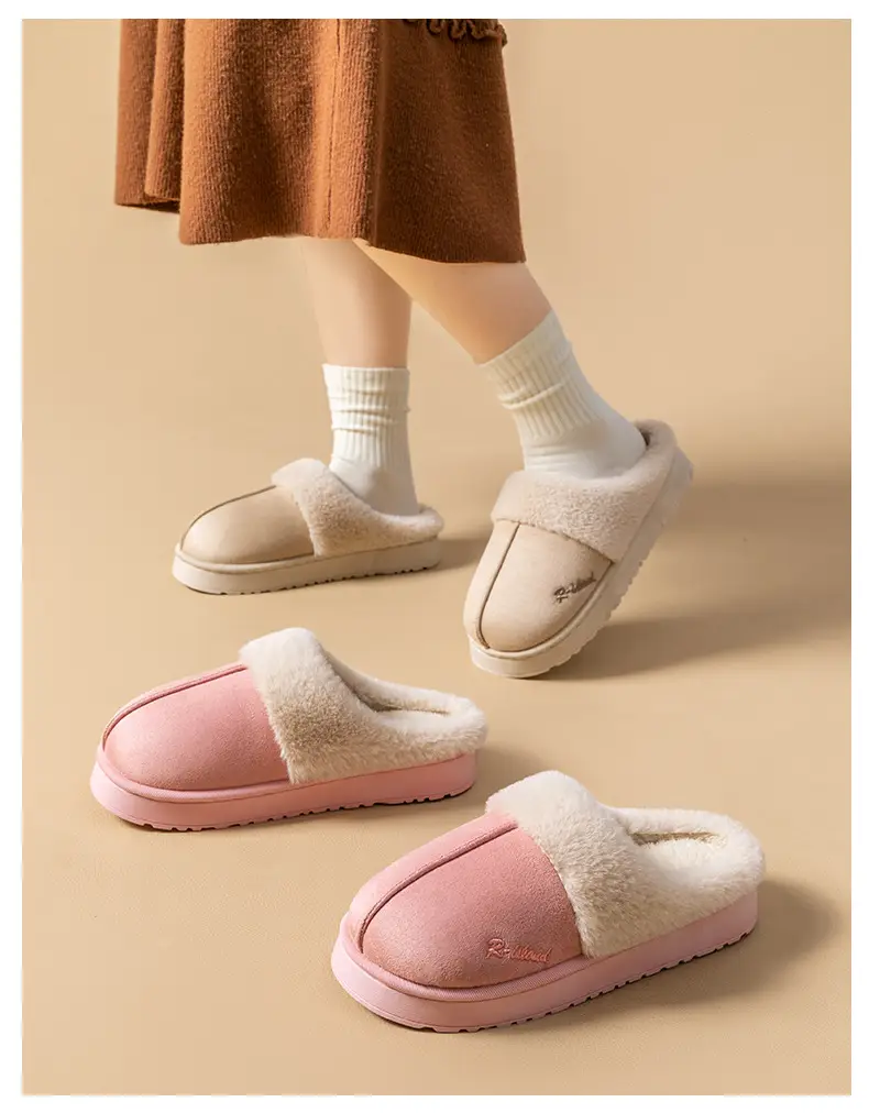 Women's Warm Fleece Lined Slippers Autumn Winter — feature 20