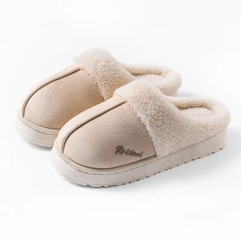 Women's Warm Fleece Lined Slippers Autumn Winter - Image 2