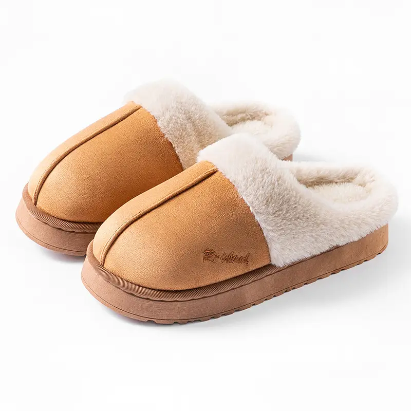 Women's Warm Fleece Lined Slippers Autumn Winter - Image 3