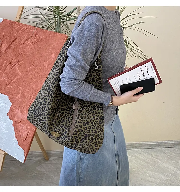 Leopard Print Shoulder Bag for Women Autumn New — feature 10