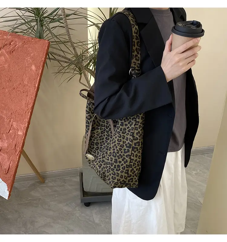 Leopard Print Shoulder Bag for Women Autumn New — feature 22
