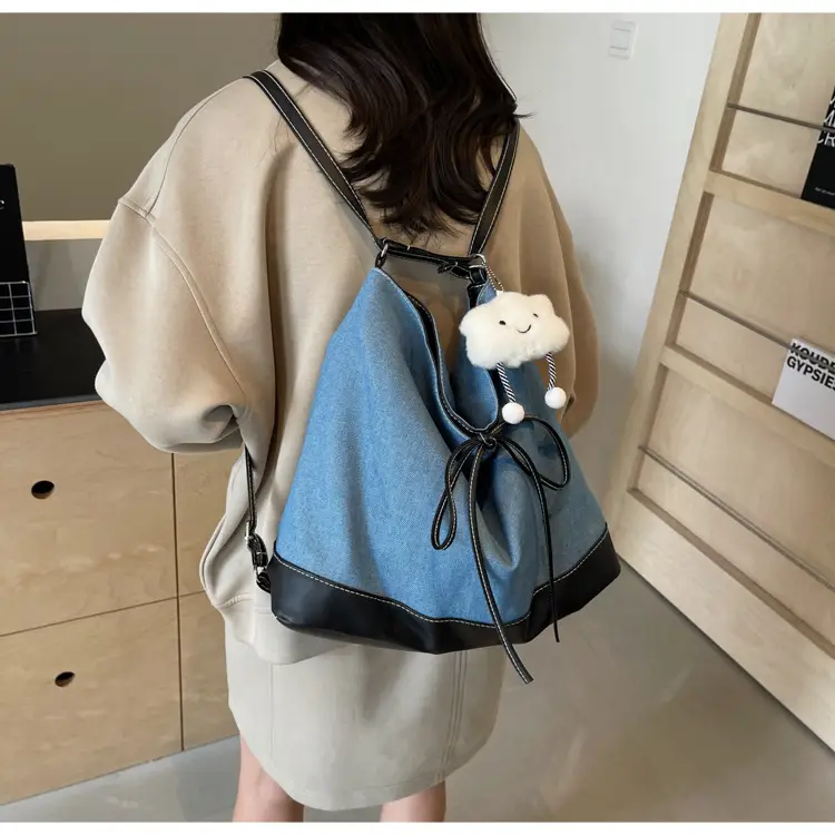 Women's White Stitched Shoulder Crossbody Bag — feature 13