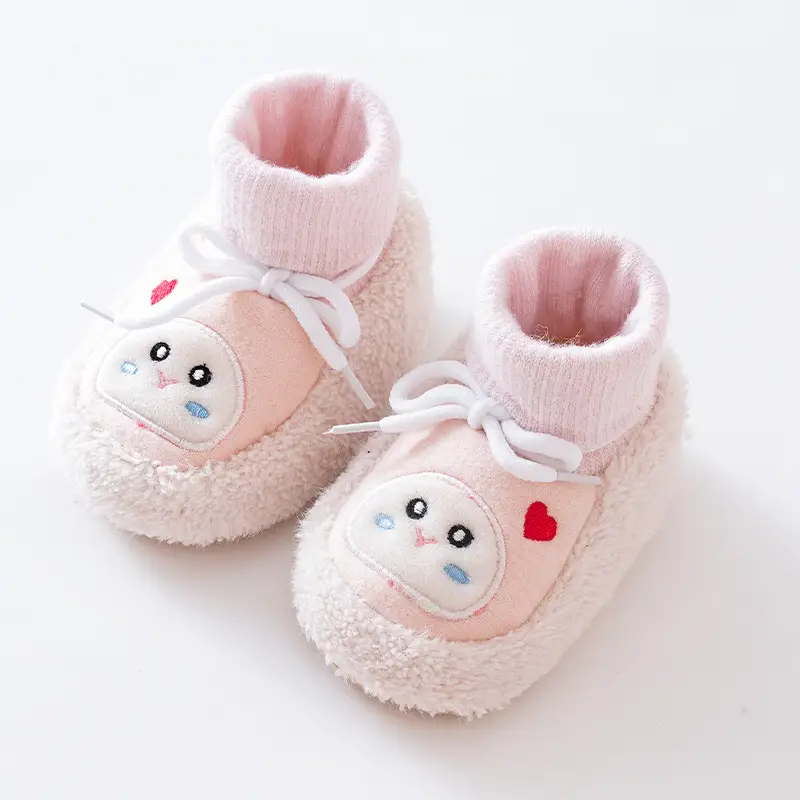 Autumn Winter Baby Shoes Soft Cotton 0-6M
