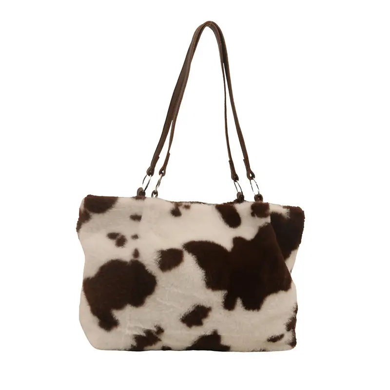 Korean Style Cow Print Shoulder Bag Women 2024 - Image 2