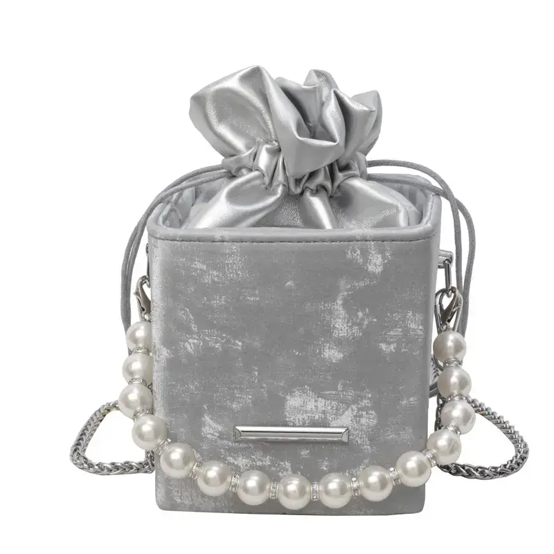 Pearl Chain Bag for Women 2024 Casual Shoulder Crossbody - Image 9