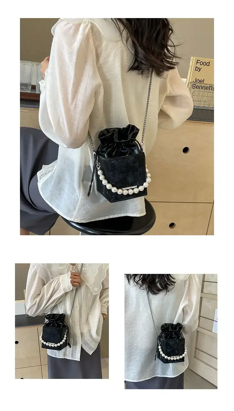Pearl Chain Bag for Women 2024 Casual Shoulder Crossbody — feature 10