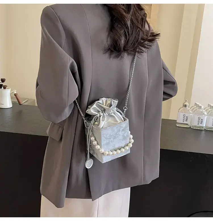 Pearl Chain Bag for Women 2024 Casual Shoulder Crossbody — feature 15
