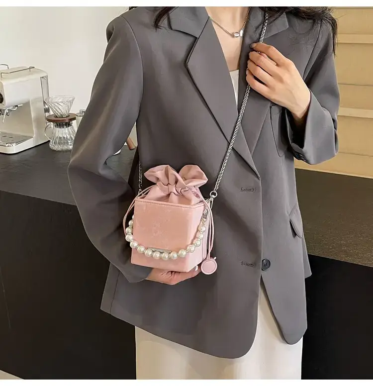 Pearl Chain Bag for Women 2024 Casual Shoulder Crossbody — feature 18