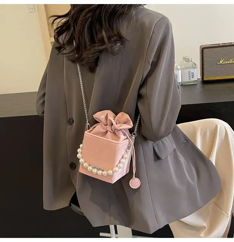 Pearl Chain Bag for Women 2024 Casual Shoulder Crossbody — feature 21
