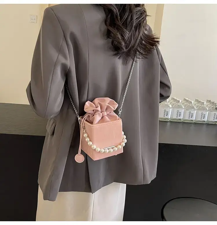 Pearl Chain Bag for Women 2024 Casual Shoulder Crossbody — feature 22