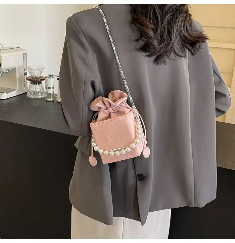 Pearl Chain Bag for Women 2024 Casual Shoulder Crossbody — feature 24