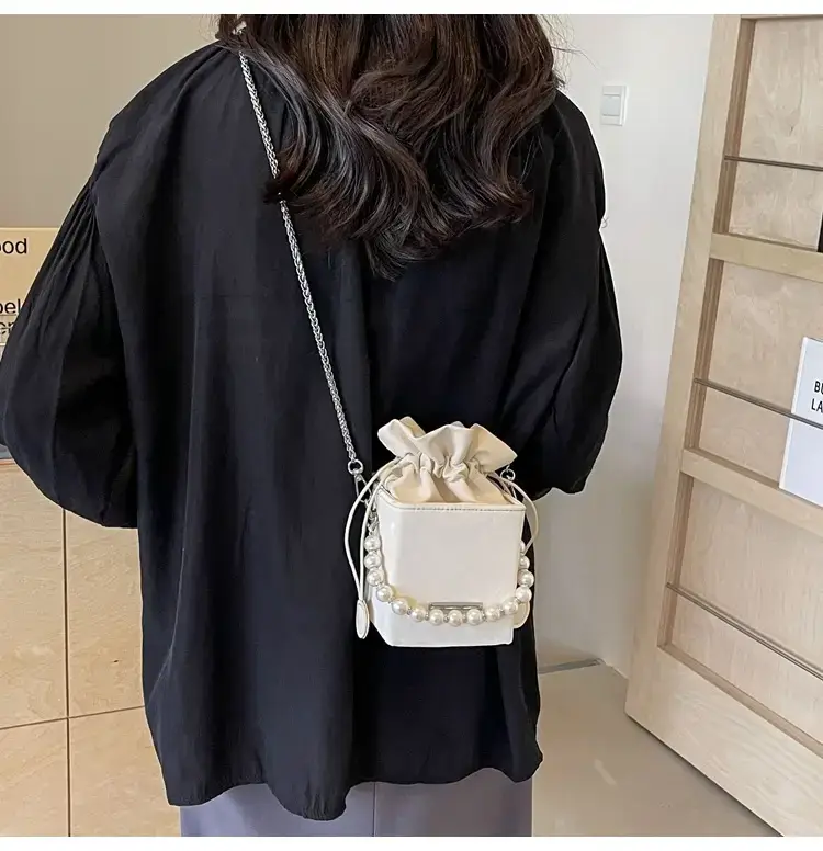 Pearl Chain Bag for Women 2024 Casual Shoulder Crossbody — feature 28