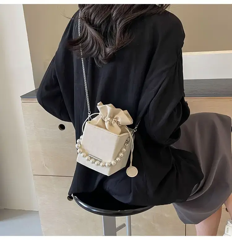 Pearl Chain Bag for Women 2024 Casual Shoulder Crossbody — feature 29