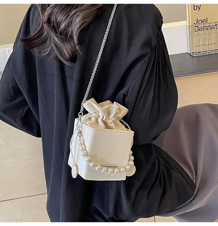 Pearl Chain Bag for Women 2024 Casual Shoulder Crossbody — feature 30