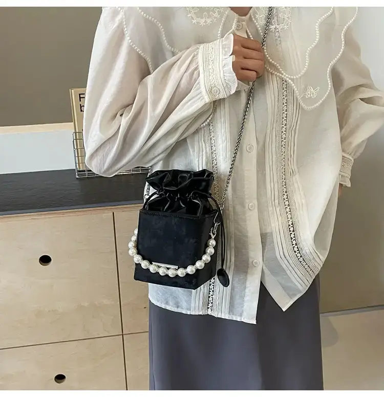 Pearl Chain Bag for Women 2024 Casual Shoulder Crossbody — feature 31