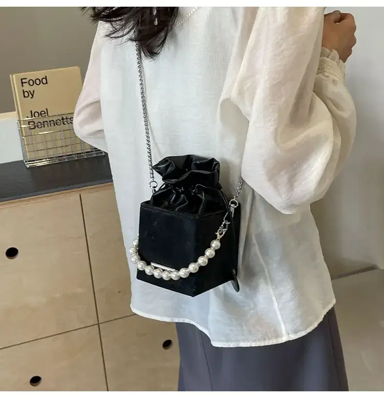Pearl Chain Bag for Women 2024 Casual Shoulder Crossbody — feature 32