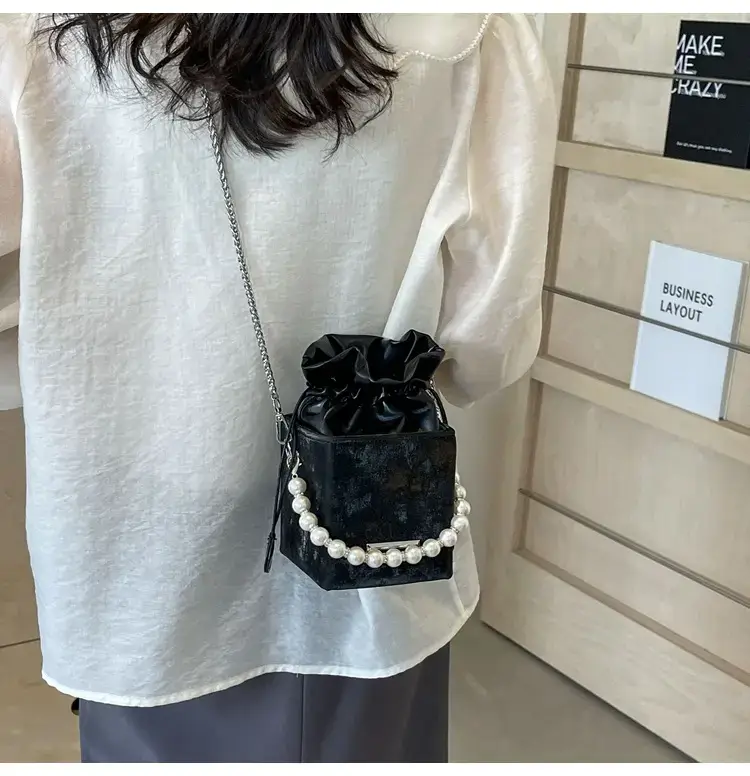 Pearl Chain Bag for Women 2024 Casual Shoulder Crossbody — feature 33