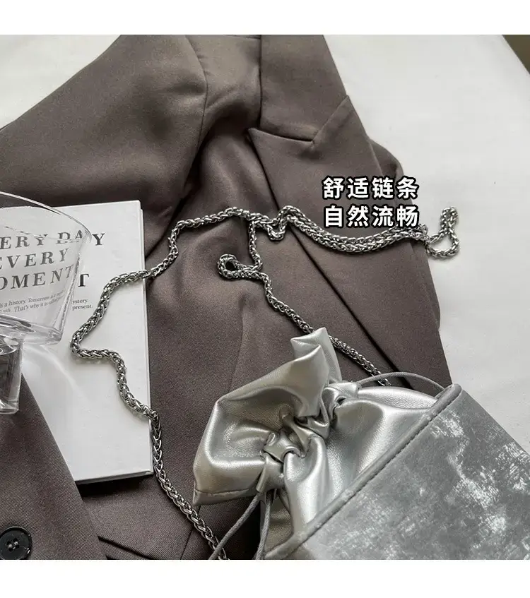 Pearl Chain Bag for Women 2024 Casual Shoulder Crossbody — feature 4