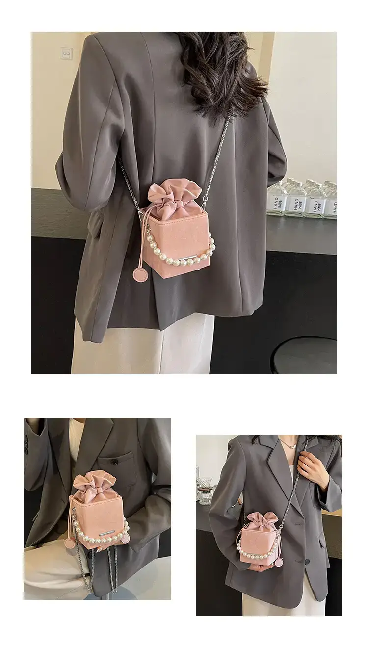 Pearl Chain Bag for Women 2024 Casual Shoulder Crossbody — feature 8