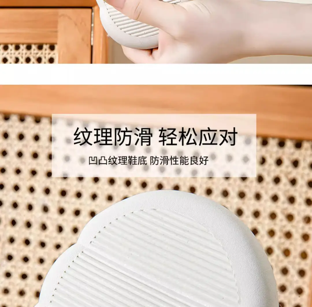 Home cotton slippers indoor non-slip warm bag plush slippers for men and women home couple month slippers autumn and winter — feature 8