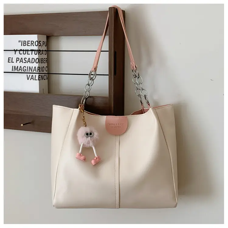 New Large Capacity Women's Shoulder Bag Korean Style PU Handbag Tote Bag — feature 41