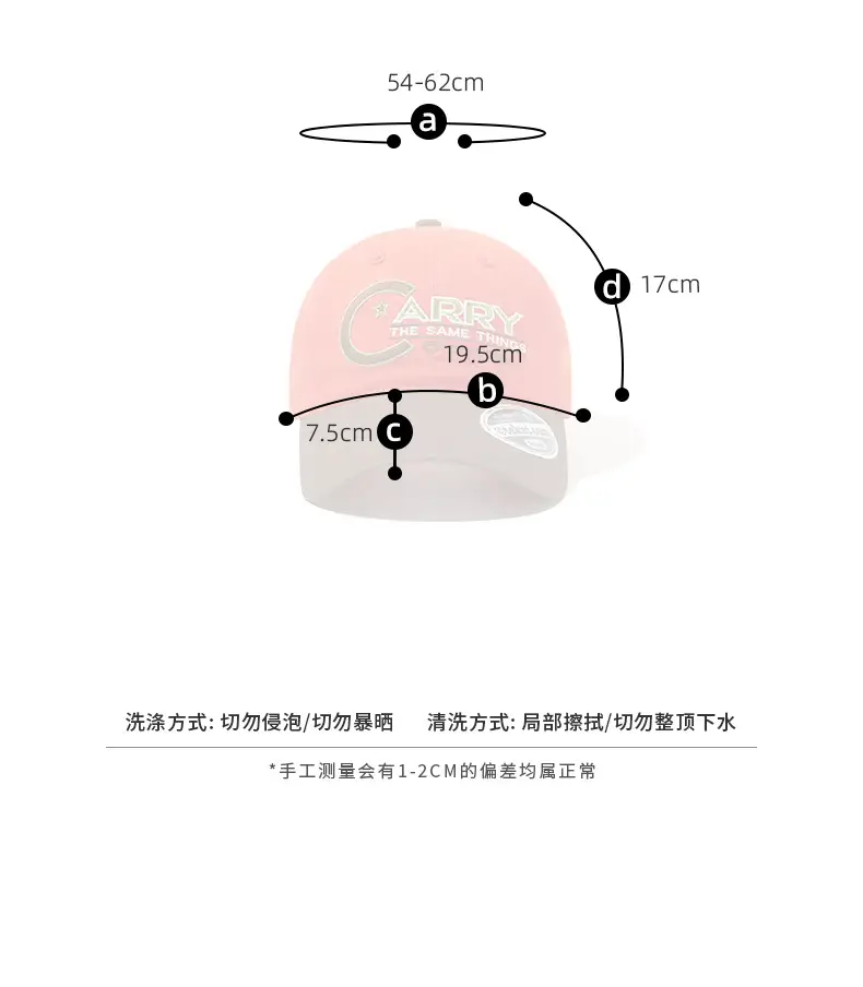 Orange Embroidered Baseball Cap with Logo — feature 5