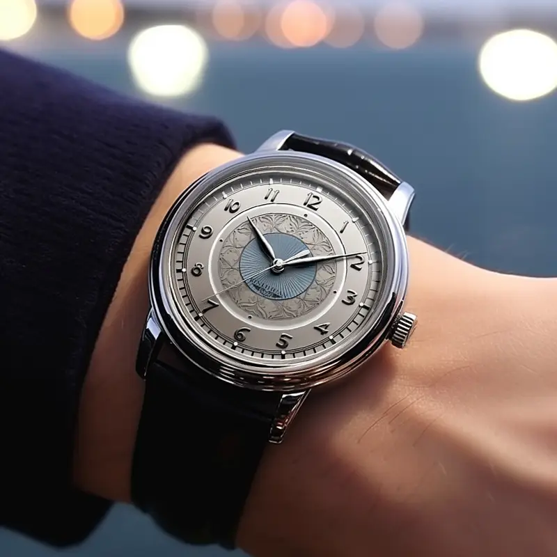 Official genuine goods Brand Watch Men's Quartz Watch Classic Fashion Waterproof Internet Popular Trend in stock One Piece Hair — feature 4