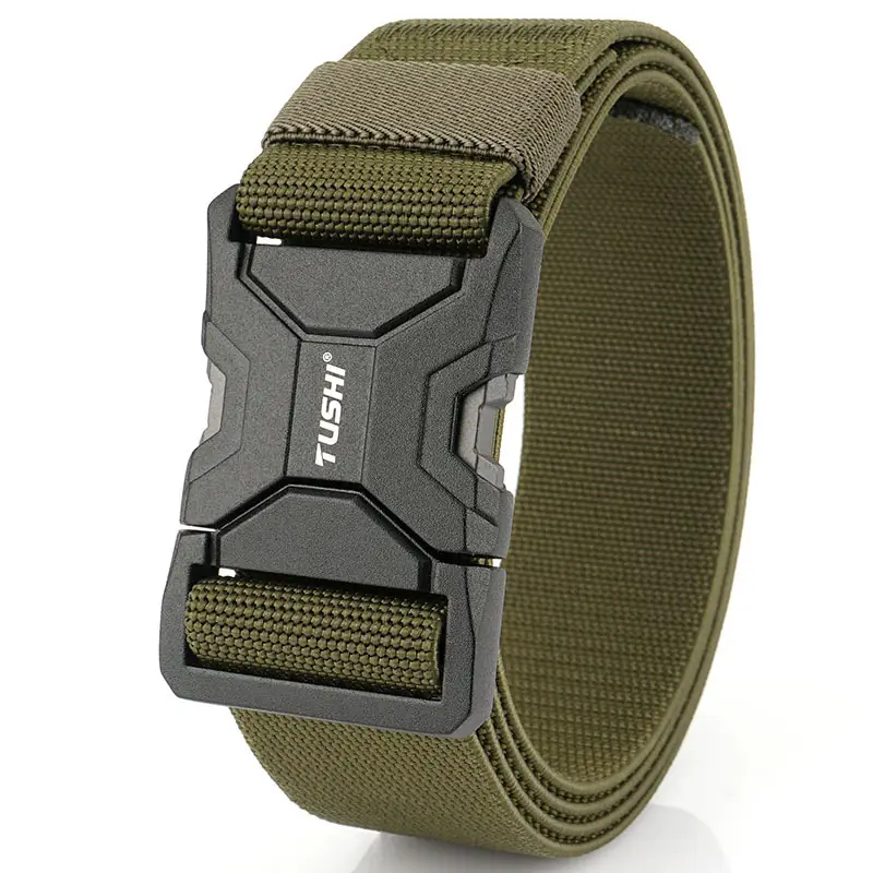 Tactical Nylon Belt with Quick Release Buckle - Image 2