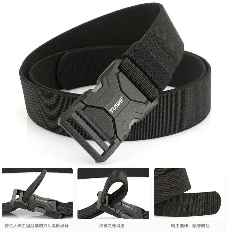 Tactical Nylon Belt with Quick Release Buckle — feature 15