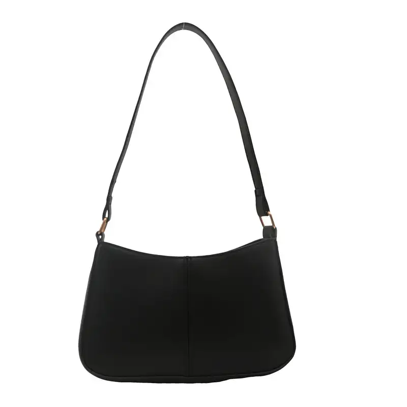 Black Shoulder Bag for Women, Large Capacity, Casual Western Style - Image 7