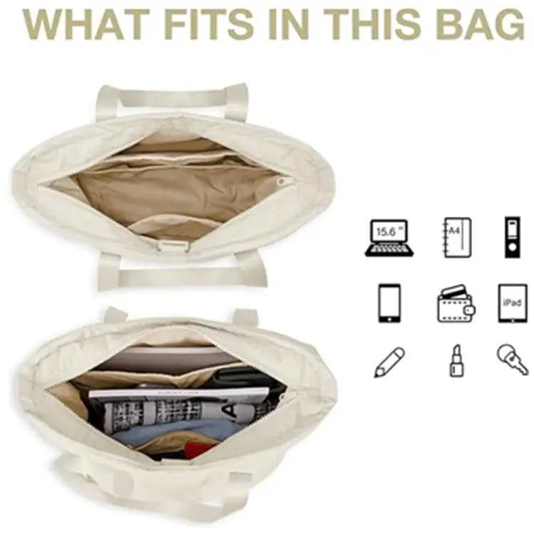 2024 Women's Large Shoulder Bag with Yoga Mat Buckle — feature 2