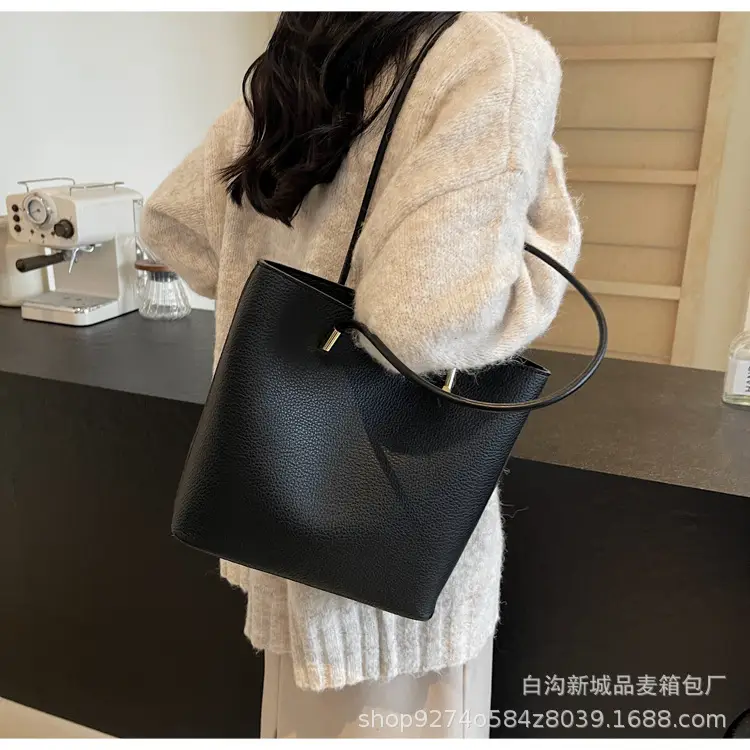 Women's Tan Crossbody Tote Bag with Gold Handles — feature 26