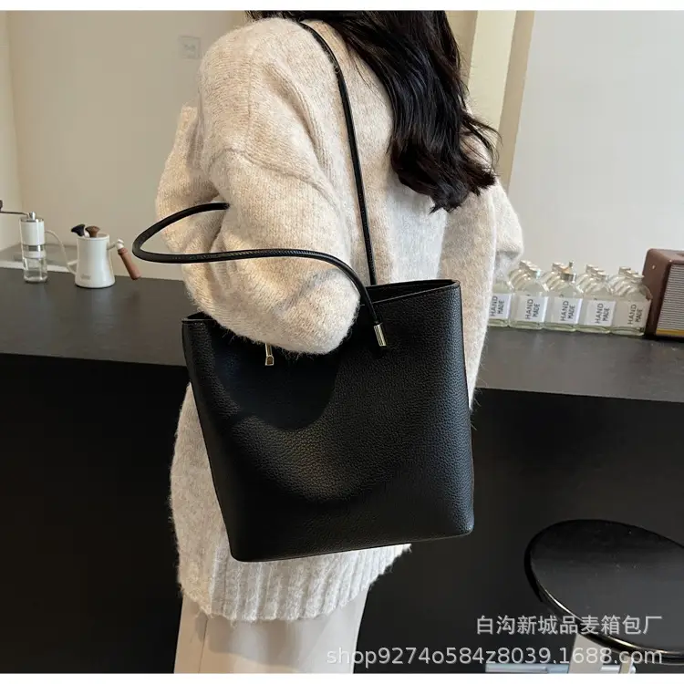 Women's Tan Crossbody Tote Bag with Gold Handles — feature 27