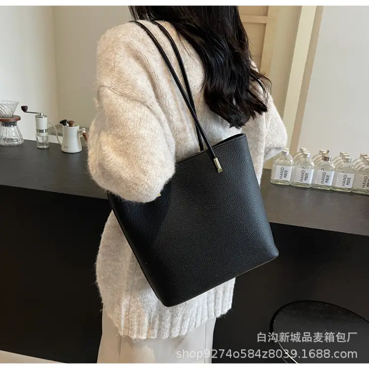 Women's Tan Crossbody Tote Bag with Gold Handles — feature 28