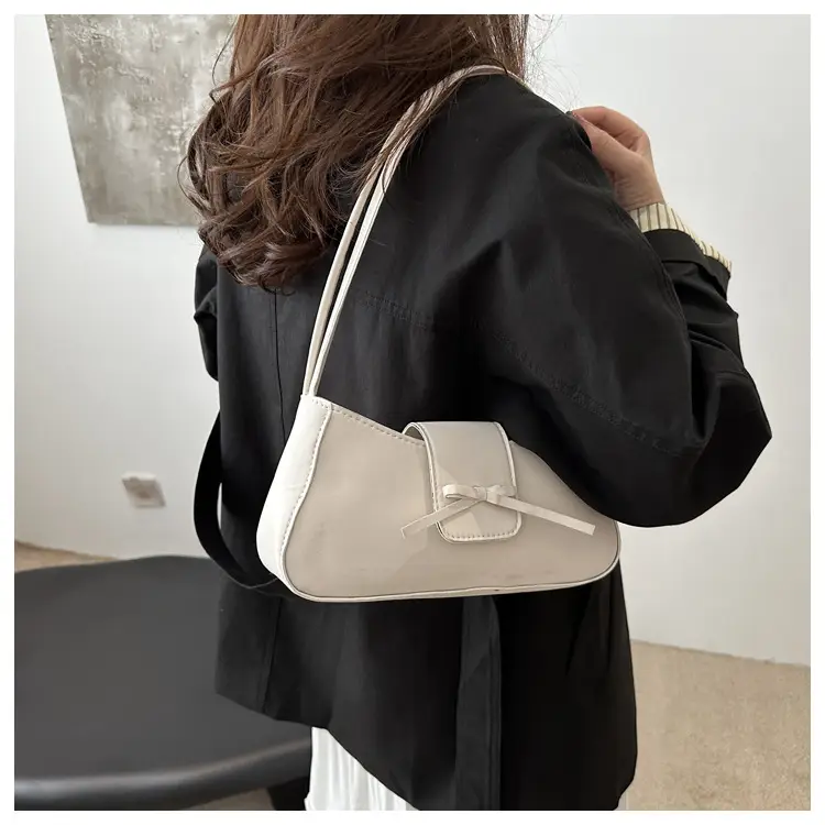 Korean Style Bow Bag for Girls Brown Shoulder Commuter — feature 14