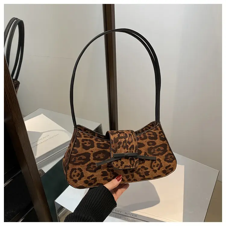 Korean Style Bow Bag for Girls Brown Shoulder Commuter — feature 23