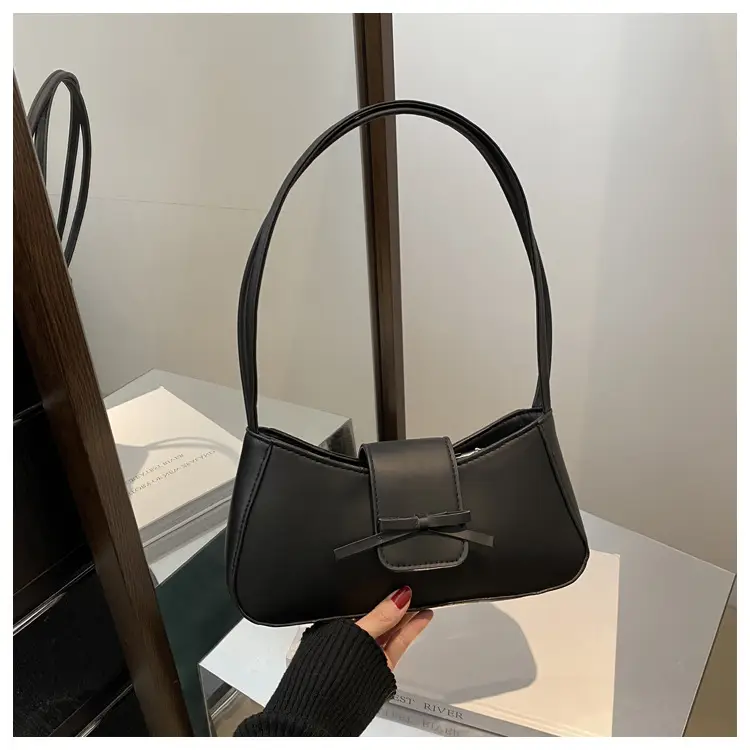 Korean Style Bow Bag for Girls Brown Shoulder Commuter — feature 26