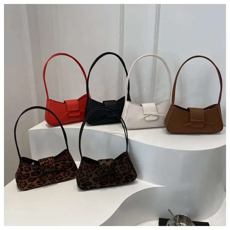 Korean Style Bow Bag for Girls Brown Shoulder Commuter — feature 27