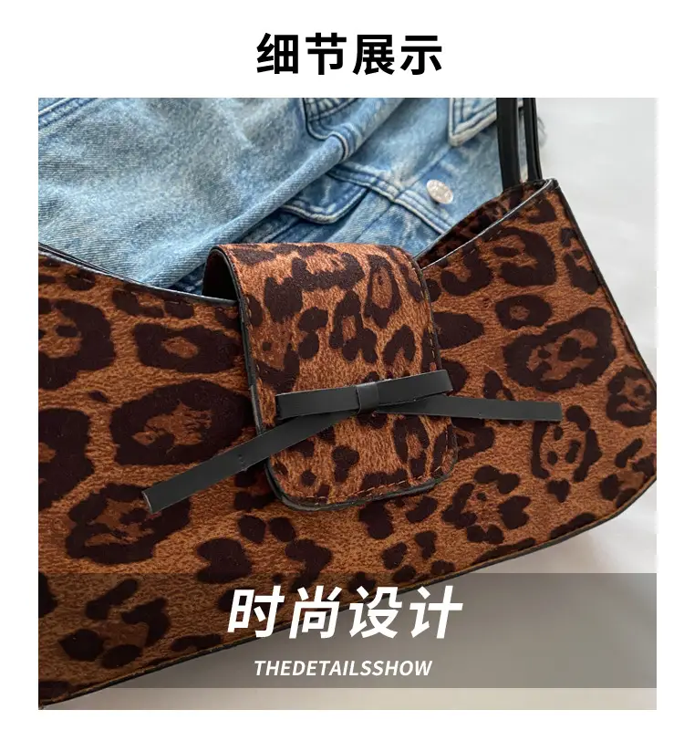 Korean Style Bow Bag for Girls Brown Shoulder Commuter — feature 3