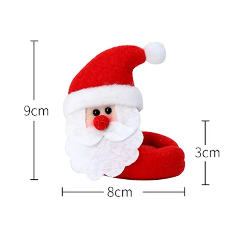 Santa Claus Velvet Gift for Elderly Christmas Decor - Image 9