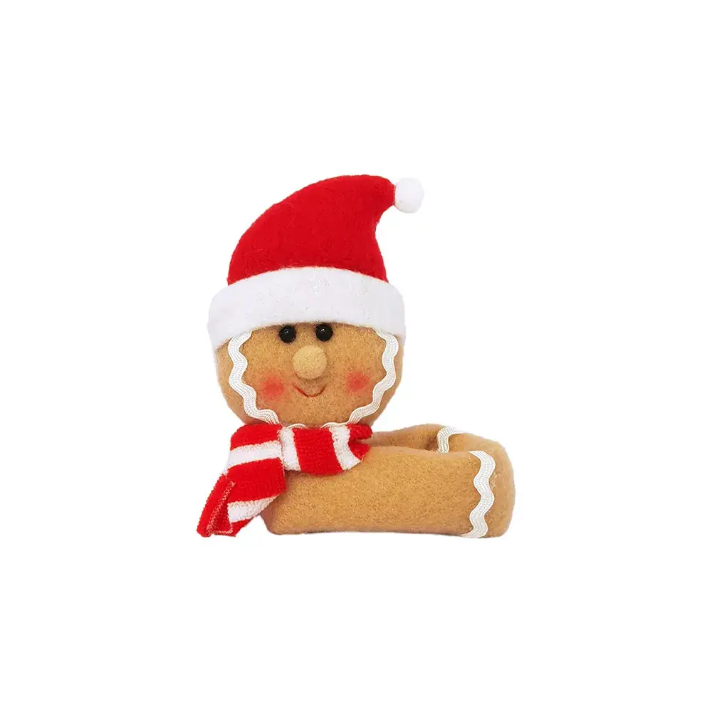 Santa Claus Velvet Gift for Elderly Christmas Decor - Image 5