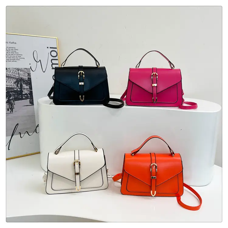 Women's Orange Crossbody Bag 2024 New Autumn Fashion - Image 3