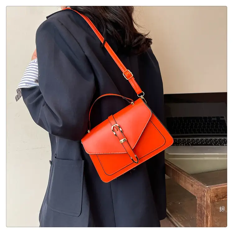 Women's Orange Crossbody Bag 2024 New Autumn Fashion — feature 22