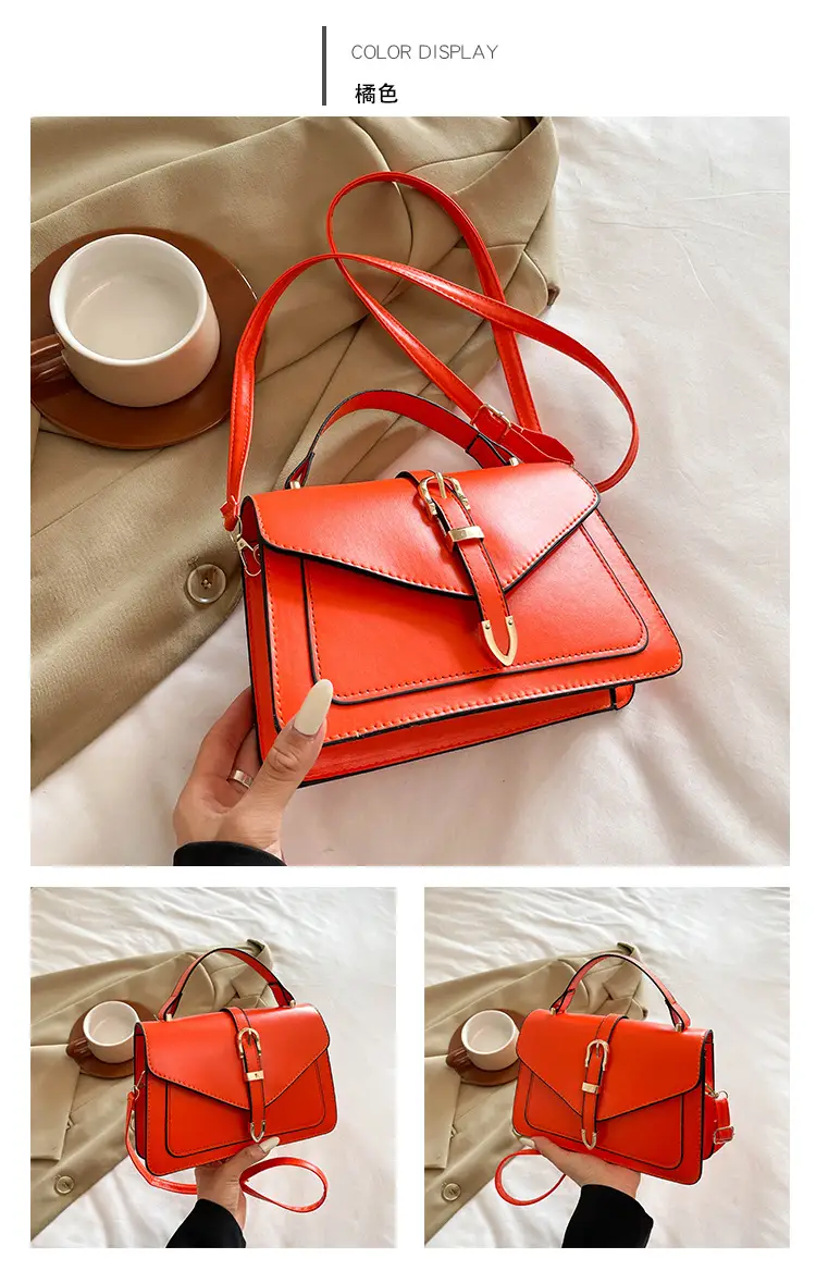 Women's Orange Crossbody Bag 2024 New Autumn Fashion — feature 27